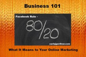 Business 101 - 80/20 Rule
